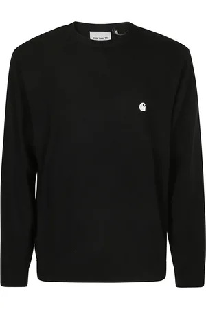 Carhartt Strik, Herre, Sort, M, Uld, Madison Sweater til et stilfuldt look