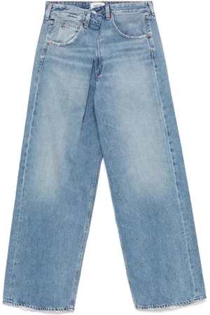 AGOLDE Jeans, Dame, Blå, W26, Indigo Klassisk Fem Lomme Jeans