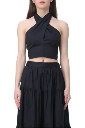 Staud Top, Dame, Sort, M, Bomuld, Sort Halter Top til Kvinder