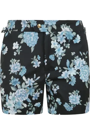 Tom Ford Shorts, Herre, Flerfarvet, M, Strand Print Badetøj Kostume