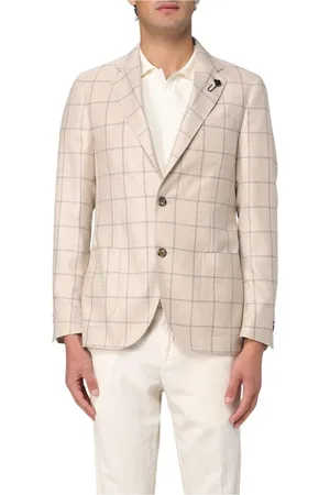 LARDINI Jakke, Herre, , M, Uld, Ternede Blazer til Mænd