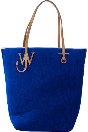 J.W.Anderson Taske, Dame, Blå, ONE SIZE, Læder, Tall Anchor Tote Bag