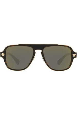 VERSACE Tilbehør, Herre, , 56 MM, Nylon, Herre Solbriller Nylon Metal