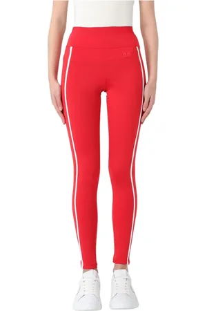 Pinko Bukser, Dame, Rød, XS, Uld, Lunatica Leggings til stilfulde outfits