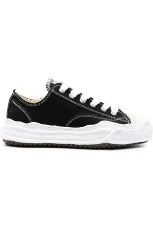 MIHARA YASUHIRO Sko, Herre, Sort, 42 EU, Bomuld, Hank OG Sole Sneakers
