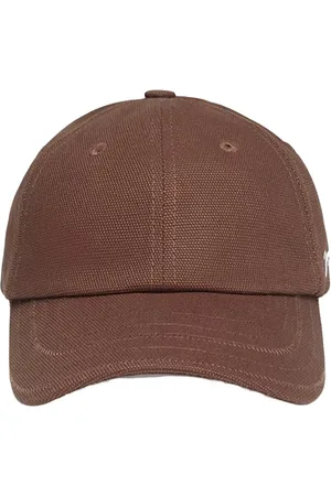 Jacquemus Tilbehør, unisex, Brun, 60 CM, Bomuld, Brun kasket med skygge klassisk stil