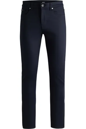 HUGO BOSS Jeans, Herre, Blå, W31 L34, H-Delaware Slim-fit Jeans