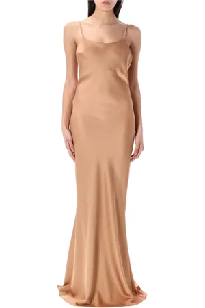 Andamane Kjole, Dame, Lyserød, 2XS, Polyester, Maxy Slip Kjole i Ninfea Stil