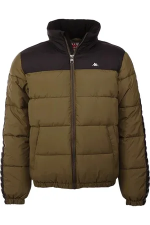 Kappa Jakke, Herre, Brun, L, Vinter Herrejakke, Regular Fit