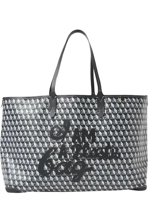 Anya Hindmarch Taske, Dame, Sort, ONE SIZE, Geometrisk Design Tote Taske