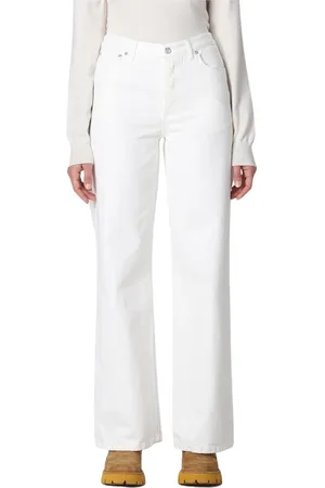 A.P.C. Jeans, Dame, Hvid, W26, Bomuld, Hvide Straight Leg Jeans Klassisk Stil