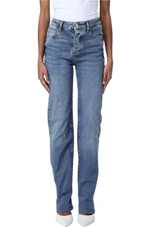 Armani Exchange Jeans, Dame, Blå, W28, Denim, Klassiske Denim Jeans