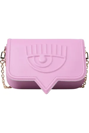 Chiara Ferragni Taske, Dame, Lilla, ONE SIZE, Læder, Lilla Crossbody Taske til Kvinder