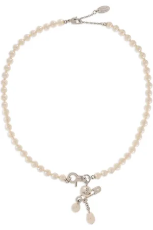 Vivienne Westwood Tilbehør, Dame, Grå, ONE SIZE, Elegant Smykkekollektion