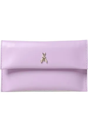 Patrizia Pepe Taske, Dame, Lilla, ONE SIZE, Uld, Metal Insekt Clutch Taske