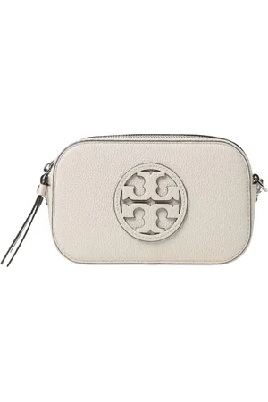 Tory Burch Taske, Dame, , ONE SIZE, Uld, Elegant Ivory TripleCompartment Kamerataske