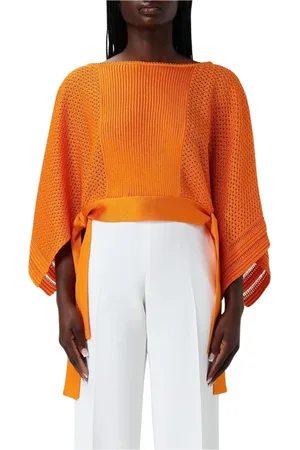 Alberta Ferretti Strik, Dame, , S, Vibrant Strik Pullover Sweater