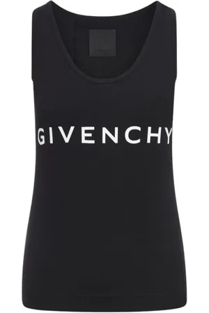 Givenchy Top, Dame, Sort, XS, Bomuld, Logo Tee til kvinder