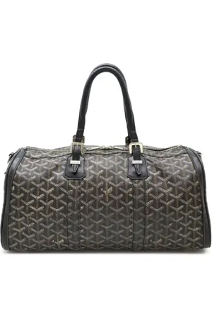 GOYARD Pre-owned, Dame, Sort, ONE SIZE, Tyl, Pre-owned Laeder hndtasker
