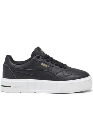 PUMA Sko, Dame, Sort, 37 EU, Læder, Cali Court Læder Sneakers