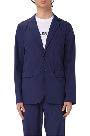 Aspesi Jakke, Herre, Blå, S, Nylon, Blå Nylon Blazer Moderne Pasform