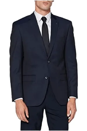 Roy Robson Jakke, Herre, Blå, XL, Tasmania 2-Knap Kjole