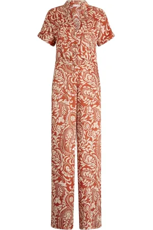 Liu Jo Jumpsuits & Playsuits, Dame, , L, Uld, Brun Bukser Stilfuld Behagelig Hverdagsbrug