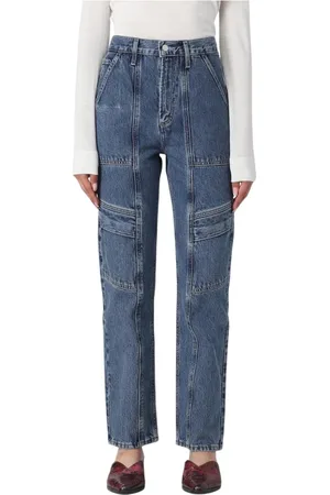 AGOLDE Jeans, Dame, Blå, W26, Bomuld, Vintage Cargo Jeans