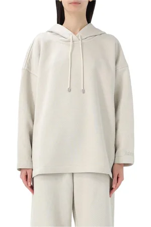 Max Mara Sweathshirts & Hoodies, Dame, , XS, Elegant Strik Hættetrøje