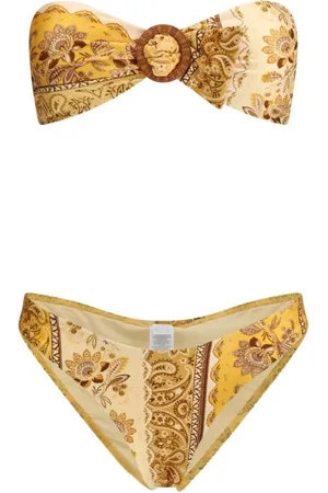 ZIMMERMANN Badetøj, Dame, Flerfarvet, S, Lucky Bamboo Bandana Badedragt