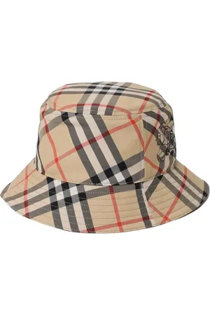 Burberry Tilbehør, Dame, , S, Bomuld, Broderet Logo Spandehat