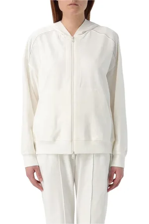 Brunello Cucinelli Sweathshirts & Hoodies, Dame, , M, Luksus ZipUp Hoodie