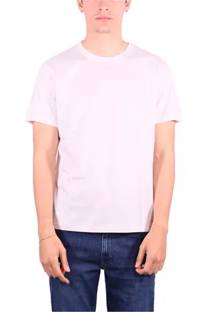 KANGRA CASHMERE Top, Herre, Hvid, L, Bomuld, Hvide T-shirts og Polos i bomuld-modal