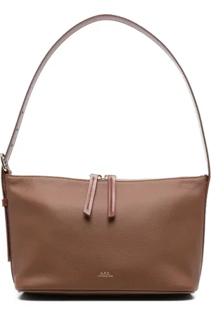 A.P.C. Taske, Dame, Brun, ONE SIZE, Uld, Stilfuld Cad Taske