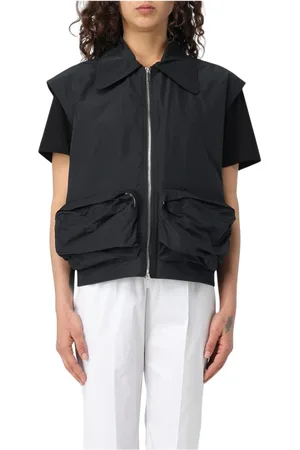 MEIMEIJ Jakke, Dame, Sort, 2XS, Sort Utility Vest med Lommer