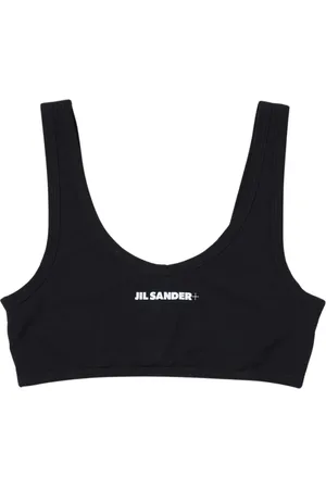 Jil Sander Sport, Dame, Sort, XS, Sort Ærmeløs Tankini Badedragt