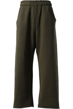 Entire Studios Bukser, Dame, Grøn, M, Uld, Militær Sweatpants Fuld Længde
