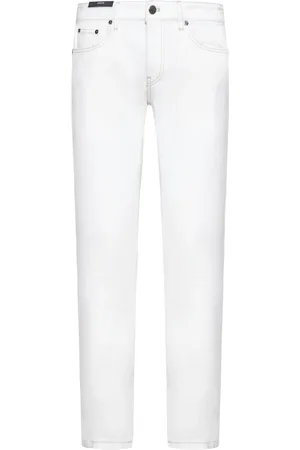 PT Torino Jeans, Herre, Hvid, W33, Hvide Jeans