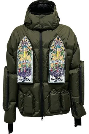 add Jakke, Herre, Grøn, XL, Uld, NED Bomber MED Aftagelig Hætte