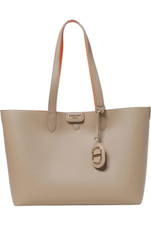 Twin-Set Taske, Dame, , ONE SIZE, Uld, Neutral Tote Bag