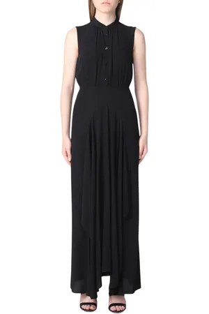 Patrizia Pepe Kjole, Dame, Sort, S, Sort Asymmetrisk Hemline Kjole
