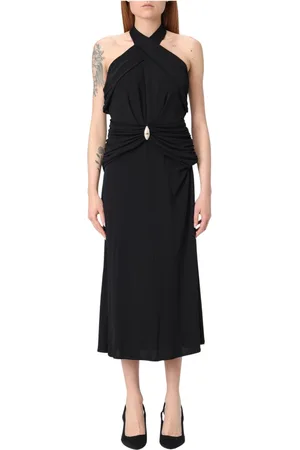 Elisabetta Franchi Kjole, Dame, Sort, M, Elegant Sort Kjole Abito