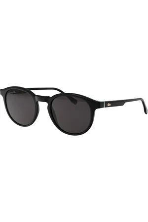 Lacoste Tilbehør, Herre, Sort, 50 MM, Uld, Stilfulde solbriller til et trendy look