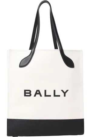 Bally Taske, Dame, , ONE SIZE, Læder, Canvas Læder Tote Taske