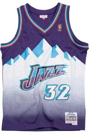 Mitchell & Ness Sport, Herre, Flerfarvet, M, Utah Jazz Karl Malone Lilla Trøje