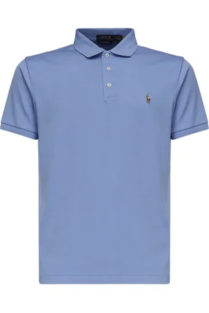 Ralph Lauren Top, Herre, Blå, 2XL, Blå T-shirts og Polos med Logo