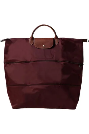 Longchamp Taske, Dame, Rød, ONE SIZE, Læder, Elegant Læder Tote Taske