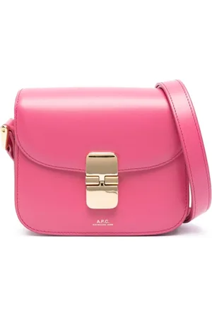 A.P.C. Taske, Dame, Lyserød, ONE SIZE, Uld, Grace Mini Skuldertaske