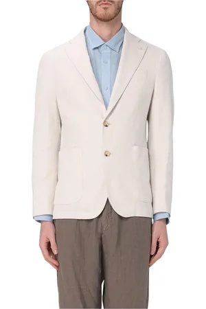 Manuel Ritz Jakke, Herre, , L, Uld, Klassisk Blå Blazer