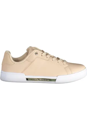 Tommy Hilfiger Sko, Dame, Lyserød, 36 EU, Uld, Rosa Damesportssko med Kontrastdetaljer